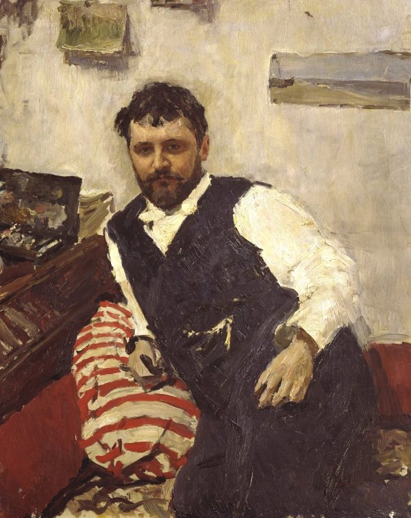 Portrait of the Artist Konstantin Korovin by Valentin Alexandrovich Serov