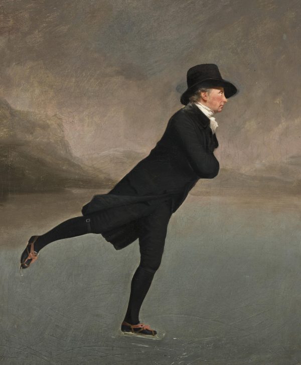 Portrait of The Reverend Robert Walker Skating by Henry Raeburn