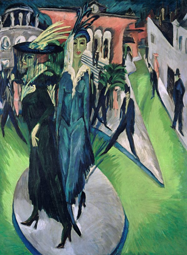 Potsdamer Platz by Ernst Ludwig Kirchner