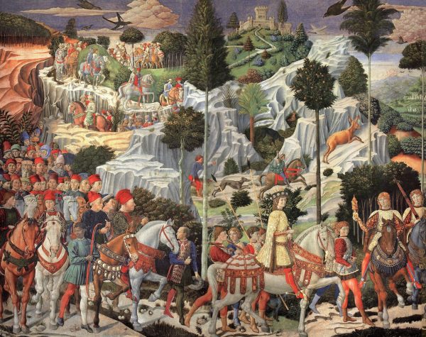Procession Of The Magus Gaspar by Benozzo Gozzoli
