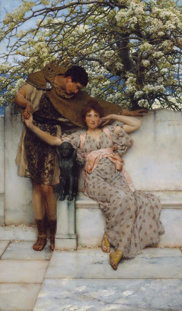 Promise of Spring by Lawrence Alma-Tadema