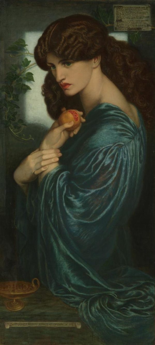 Proserpine by Dante Gabriel Rossetti