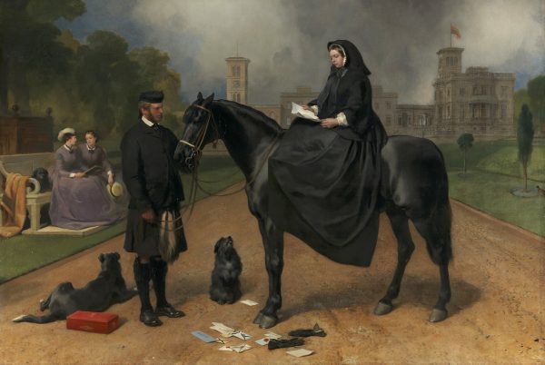 Queen Victoria At Osborne House by Sir Edwin Landseer
