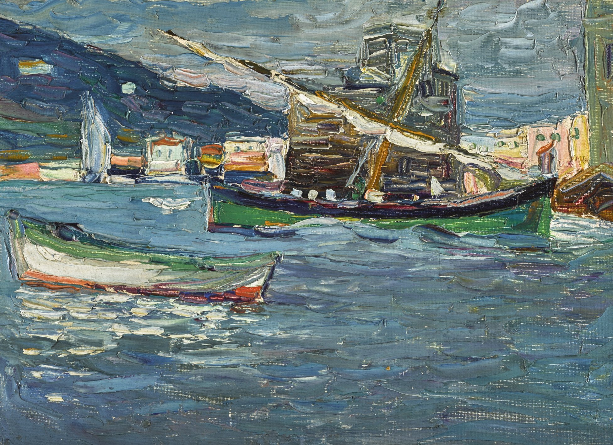 Rapallo Grauer day by Wassily Kandinsky - hand-painted oil reproduction