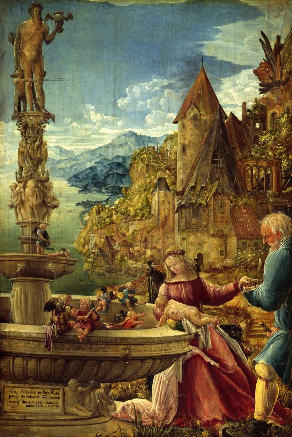 Rest on the Flight into Egypt by Albrecht Altdorfer