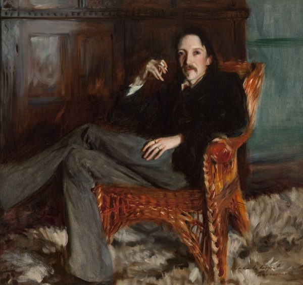 Robert Louis Stevenson by John Singer Sargent