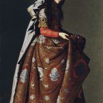 Saint Casilda by Francisco de Zurbarán - hand-painted oil reproduction