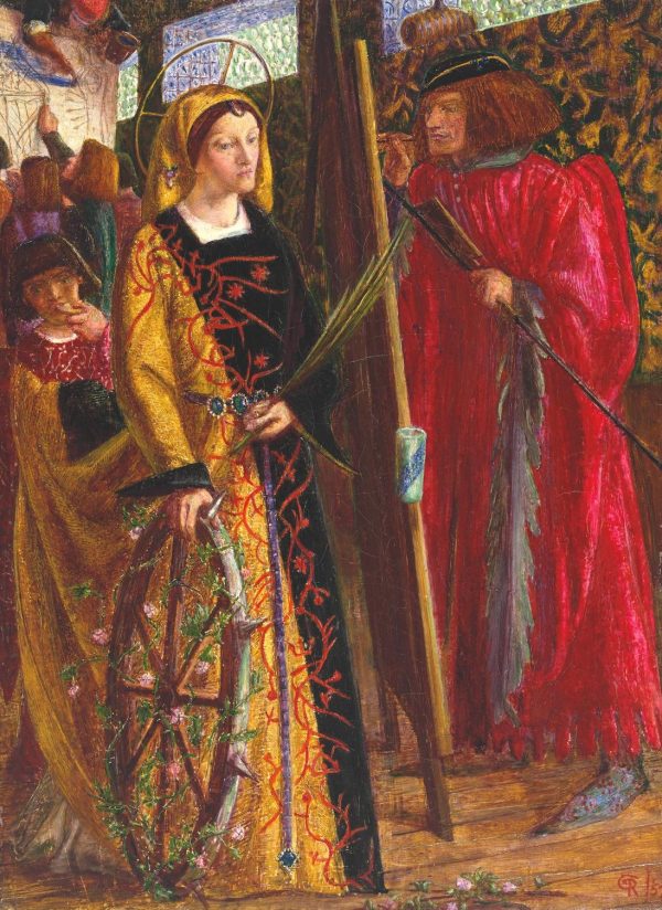 Saint Catherine by Dante Gabriel Rossetti