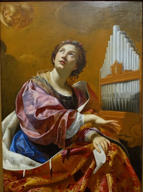 Saint Cecilia by Simon Vouet