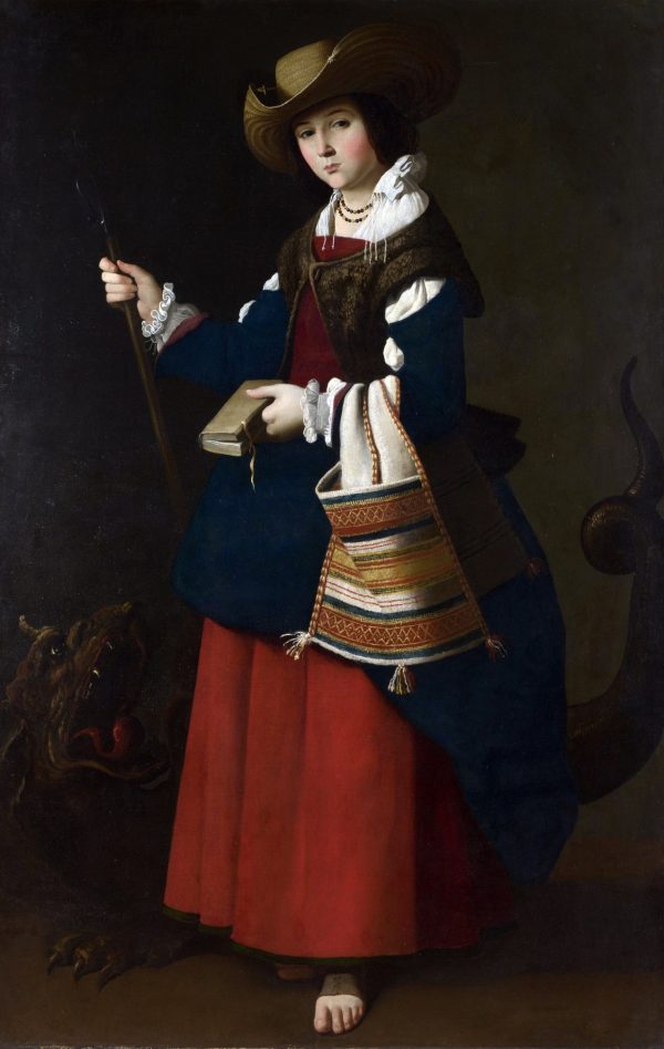 Saint Casilda by Zurbarán: The Princess with Roses in Her Skirt