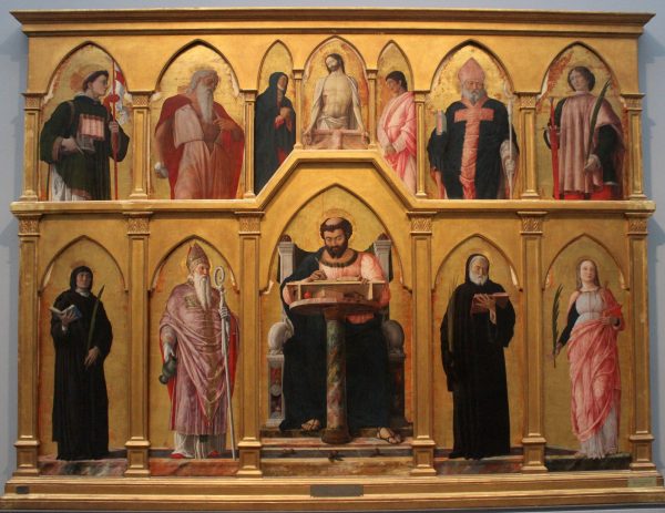 San Luca Altarpiece by Andrea Mantegna