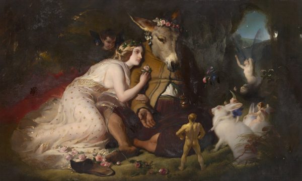 Scene From A Midsummer Night's Dream, Titania and Bottom by Sir Edwin Landseer