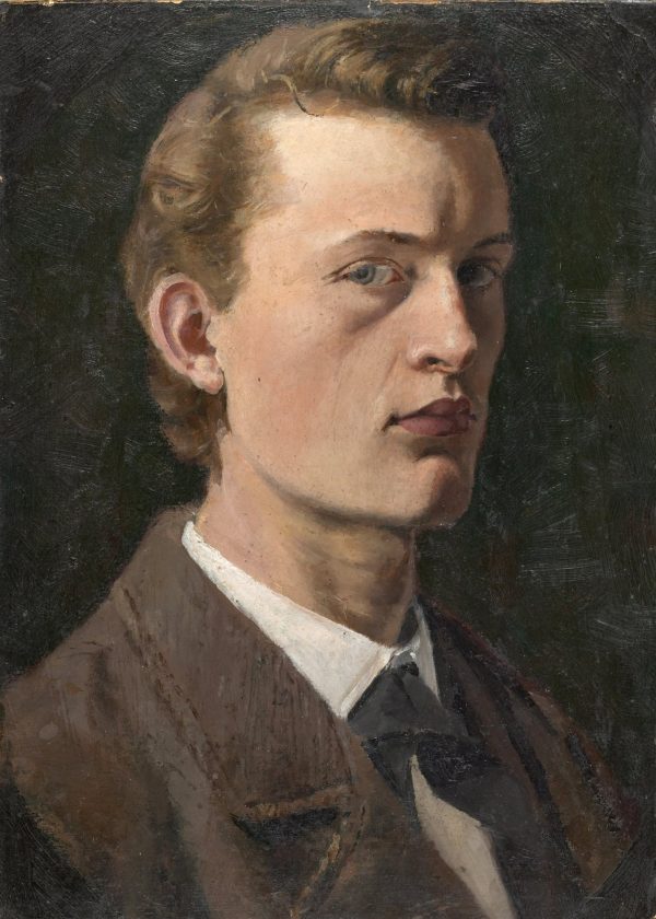 Self Portrait by Edvard Munch