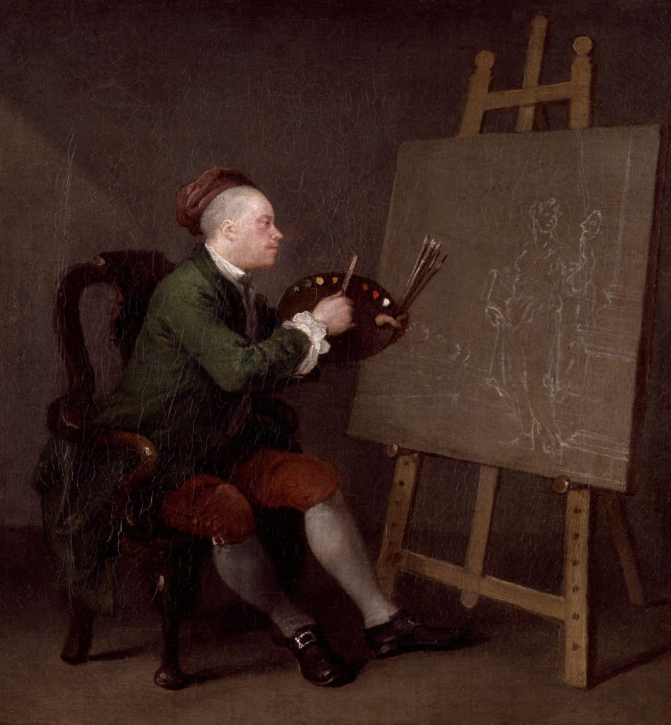 Portrait of William Hogarth