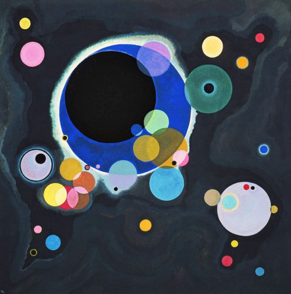 Several Circles by Wassily Kandinsky