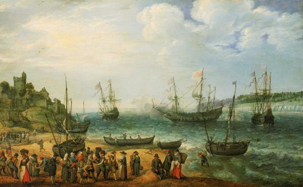 Shipping in an Estuary by Adam Willaerts