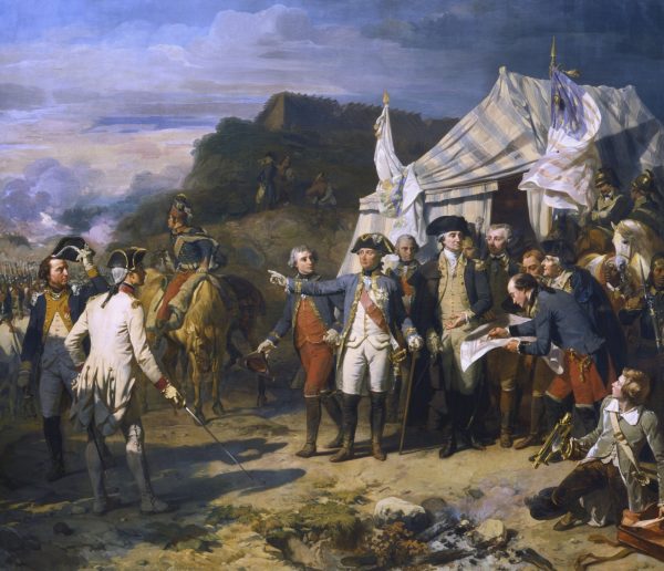 Siege of Yorktown 17th October 1781 1836 by Louis Charles Auguste Couder
