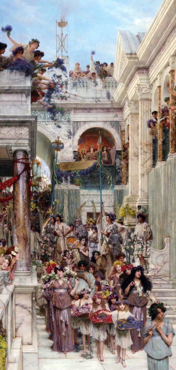Spring by Lawrence Alma-Tadema