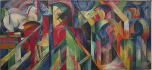 Stables by Franz Marc