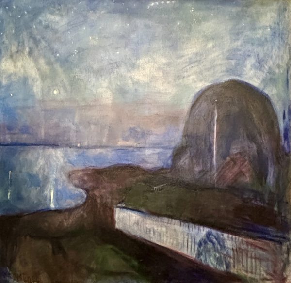 Starry Night, Norwegian by Edvard Munch