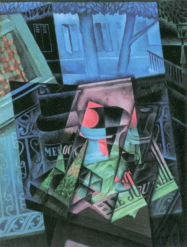 Still Life Before An Open Window Place Ravignan by Juan Gris