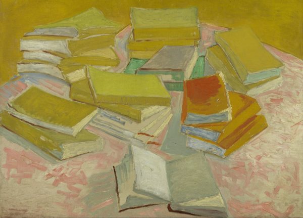 Still Life French Novels by Vincent Van Gogh