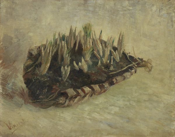 Still Life with a Basket of Crocuses by Vincent Van Gogh