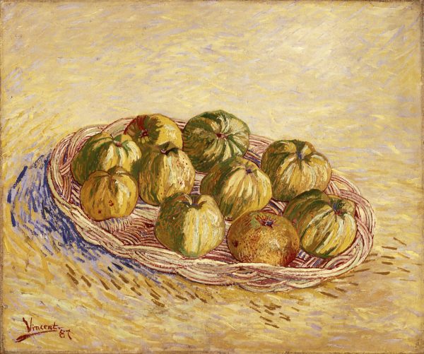 Still Life with Basket of Apples by Vincent Van Gogh