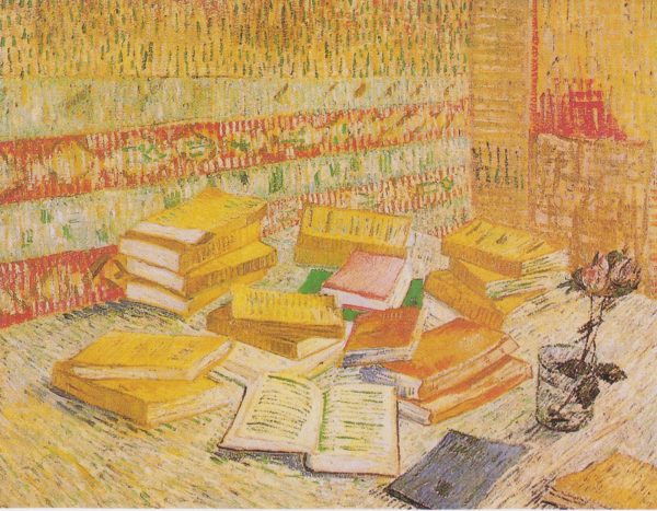 Still Life with French Novels and a Rose by Vincent Van Gogh