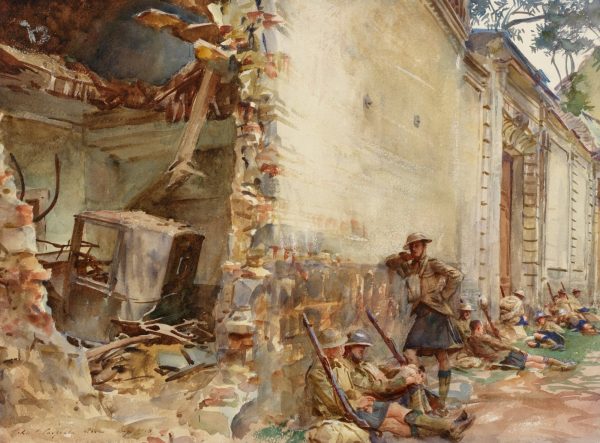 Street in Arras by John Singer Sargent