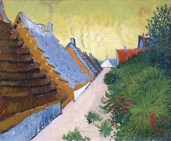 Street in Saintes Maries by Vincent Van Gogh