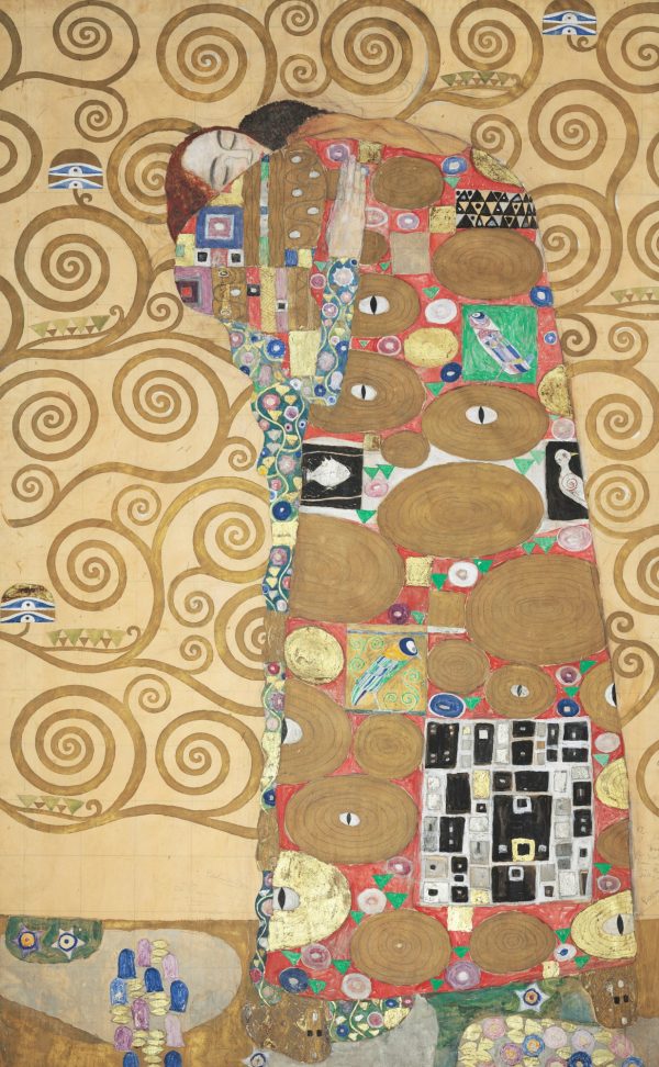 Study for Fulfilment by Gustav Klimt