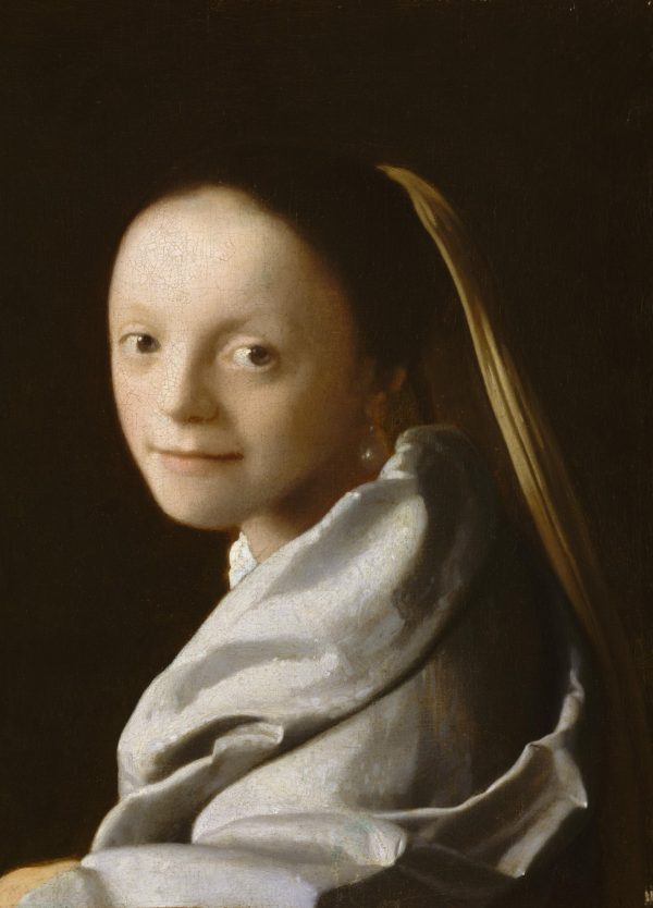 Study of a young Woman by Johannes Vermeer