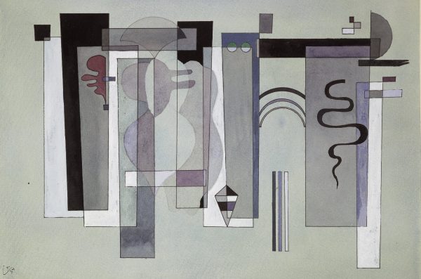 Surfaces meeting by Wassily Kandinsky