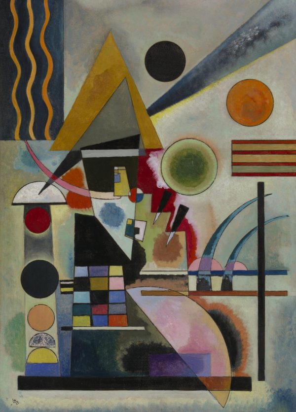 Swinging by Wassily Kandinsky