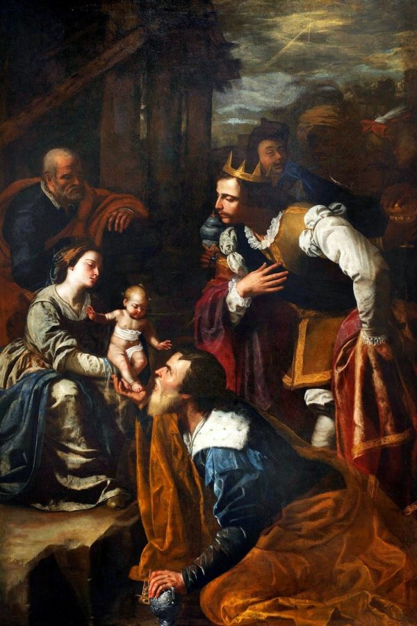 The Adoration of the Magi by Artemisia Gentilesch