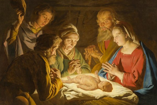 The Adoration of the Shepherds by Matthias Stomer