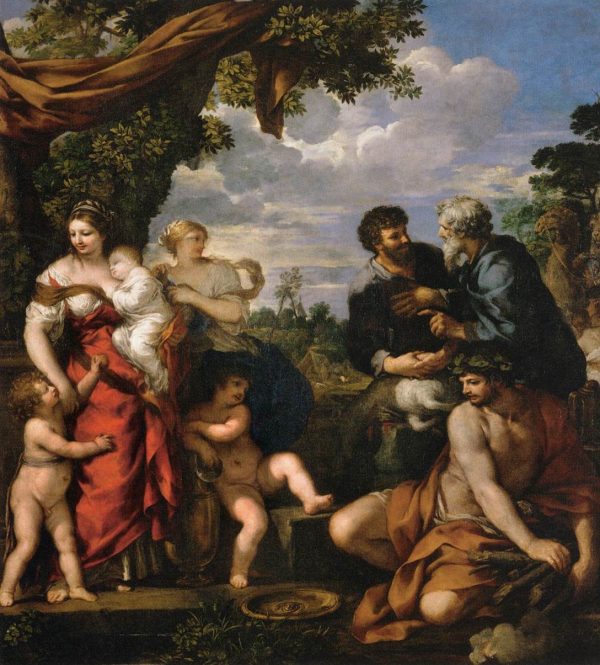 The Alliance of Jacob and Laban by Pietro da Cortona