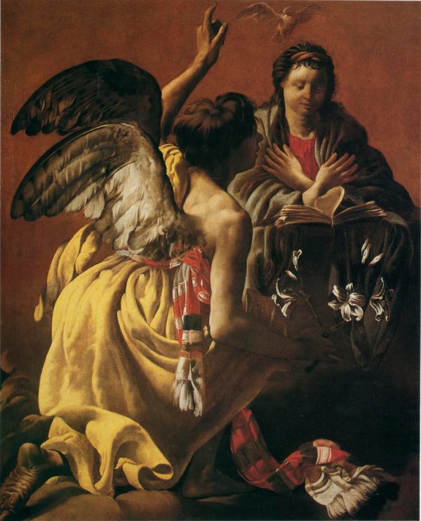 The Annunciation by Hendrick ter Brugghen