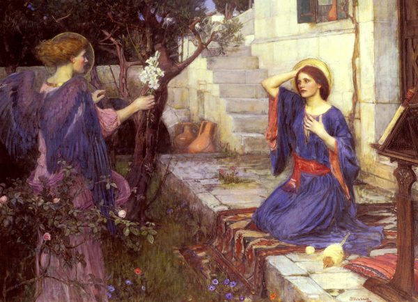 The Annunciation by John William Waterhouse