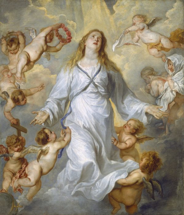 The Assumption of the Virgin by Anthony van Dyck