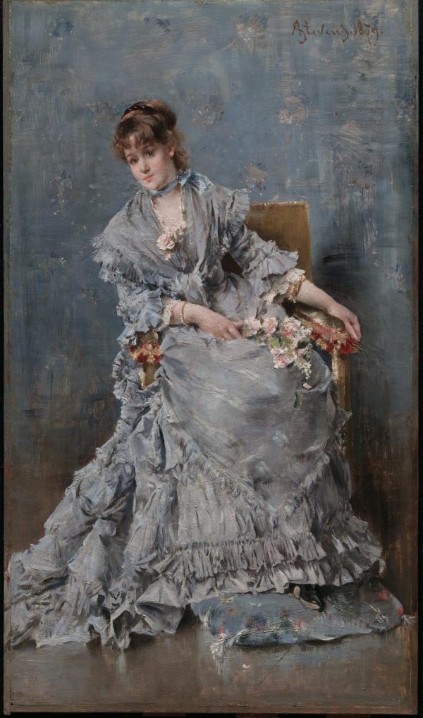 The Attentive Listener by Alfred Stevens