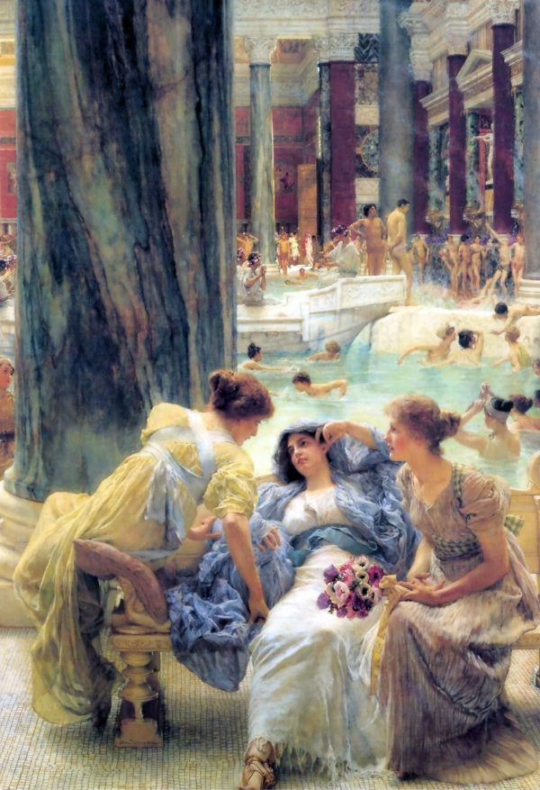 The Baths of Caracalla by Lawrence Alma-Tadema