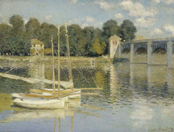 The Bridge at Argenteuil by Claude Monet