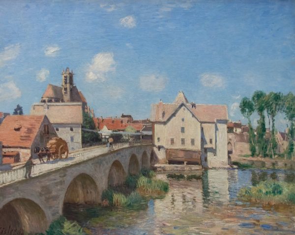 The Bridge at Moret by Alfred Sisley