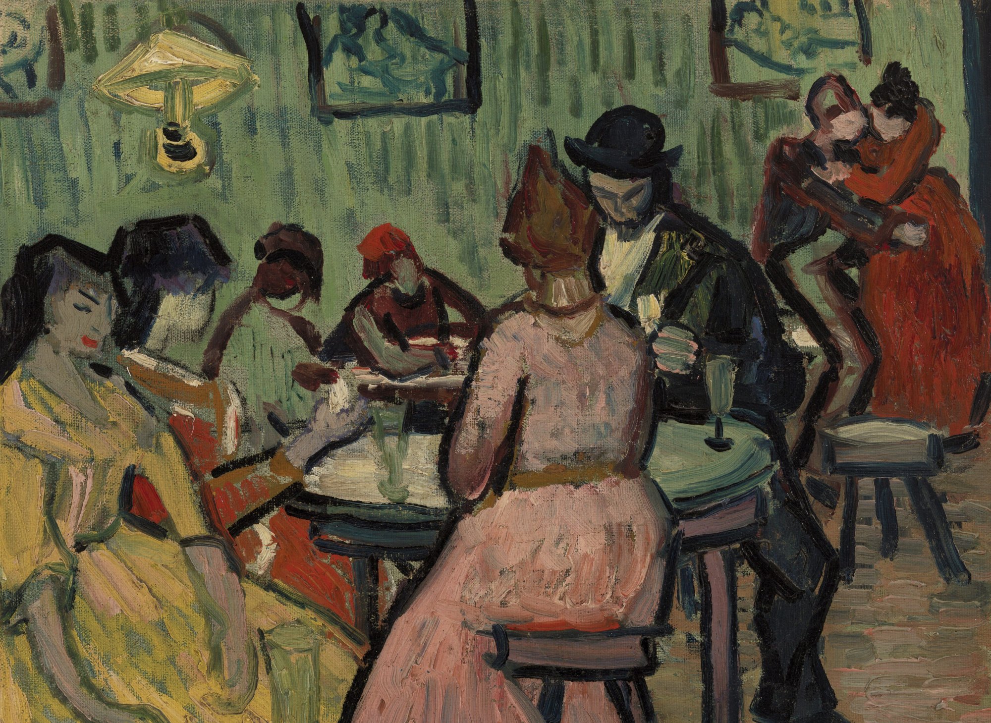 The Brothel by Vincent Van Gogh - hand-painted oil reproduction