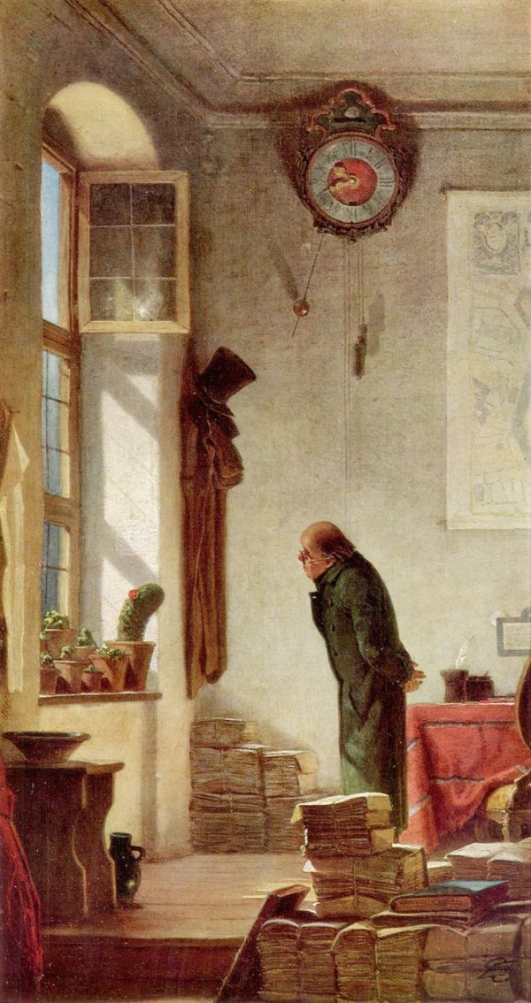 The Cactus Lover by Carl Spitzweg