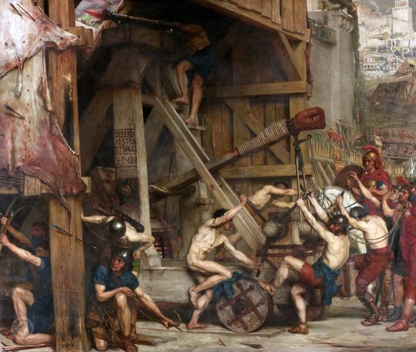 The Catapault by Edward John Poynter