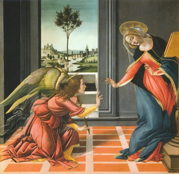 The Cestello Annunciation by Sandro Botticelli