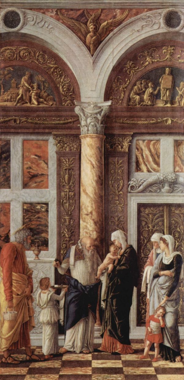 The Circumcision Of Jesus by Andrea Mantegna